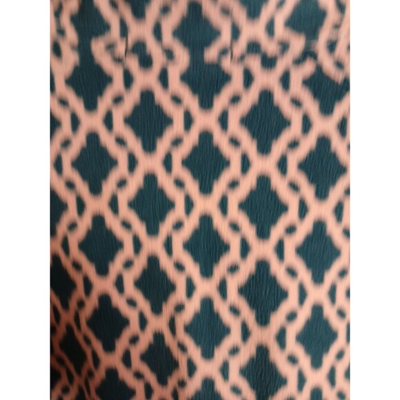 Lands End Womens 2x Fleeze Pullover 1/4 Zip Blue-White Outdoors Hike Camp Fish - Picture 13 of 16